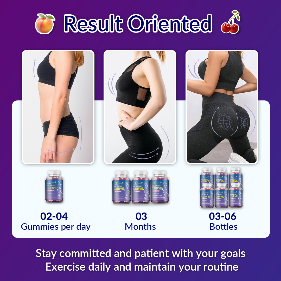 BBL Breast Curve Gummies Enhance and Sculpt Your Bust and Butt
