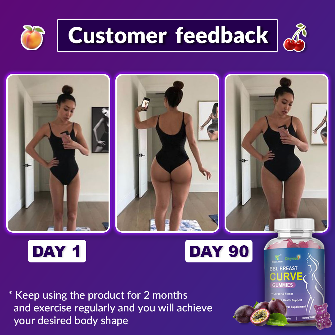 BBL Breast Curve Gummies Enhance and Sculpt Your Bust and Butt