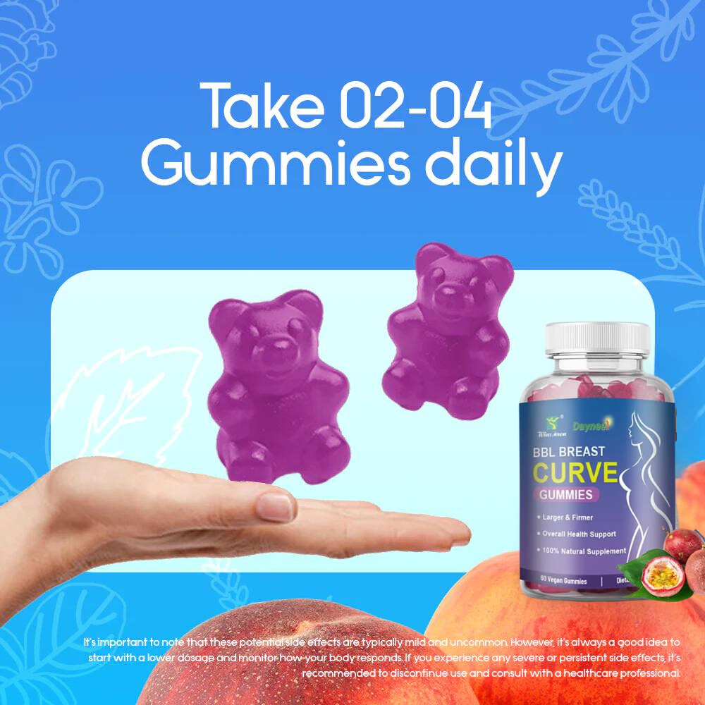 BBL Breast Curve Gummies Enhance and Sculpt Your Bust and Butt