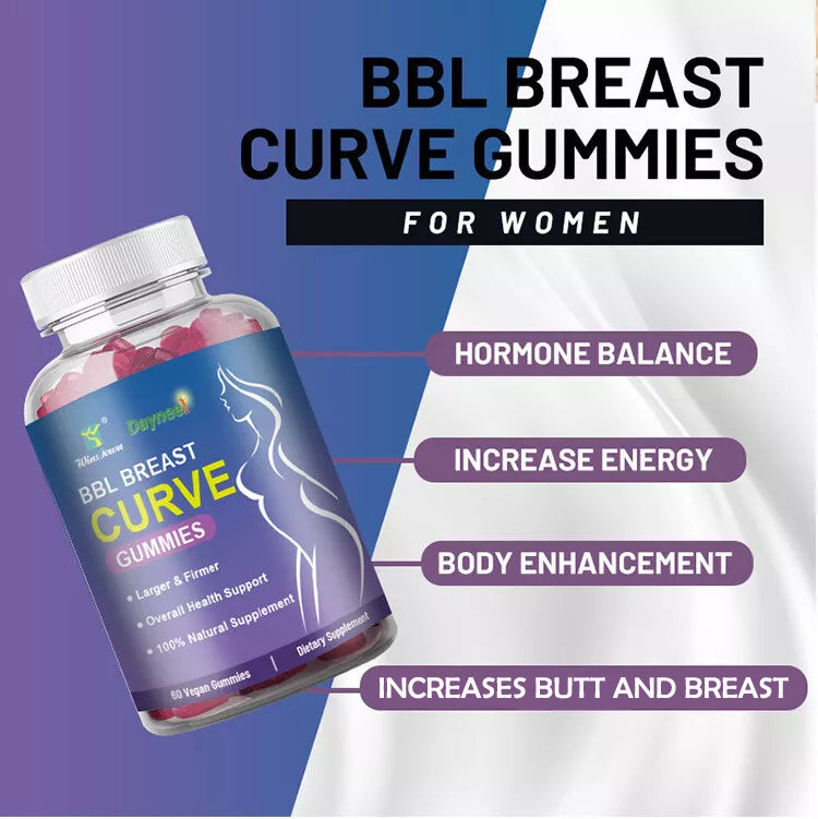 BBL Breast Curve Gummies Enhance and Sculpt Your Bust and Butt