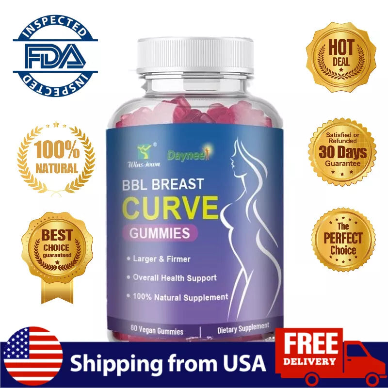 BBL Breast Curve Gummies Enhance and Sculpt Your Bust and Butt