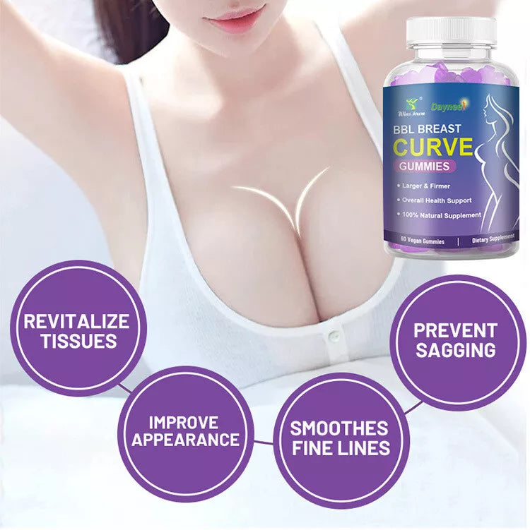 BBL Breast Curve Gummies Enhance and Sculpt Your Bust and Butt