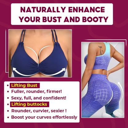 BBL Breast Curve Gummies for Butt and Breast Enlargement