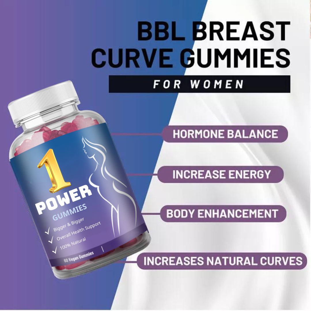 1 Power Gummies™ - Enhance and shape your bust and butt for $1 a day