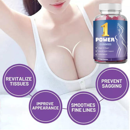 1 Power Gummies™ - Enhance and shape your bust and butt for $1 a day