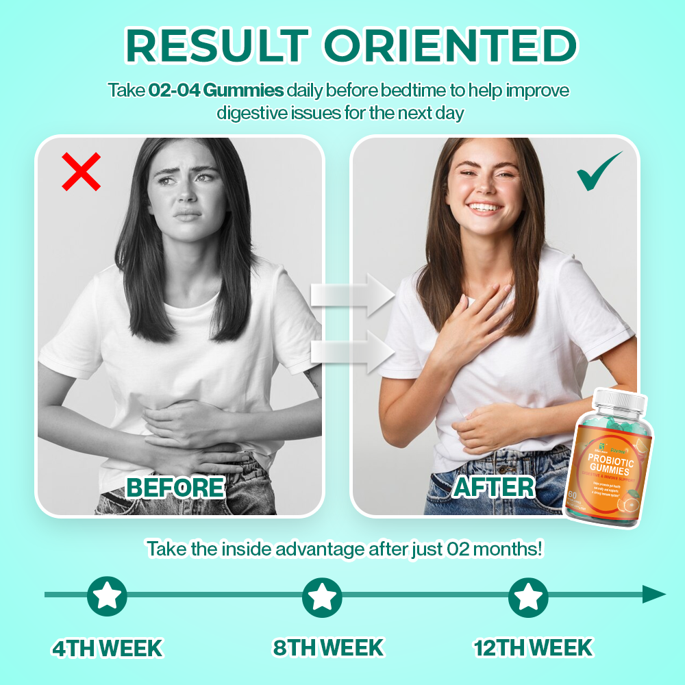 Probiotic Gummies | Supplement for Gut Health Digestion Immunity