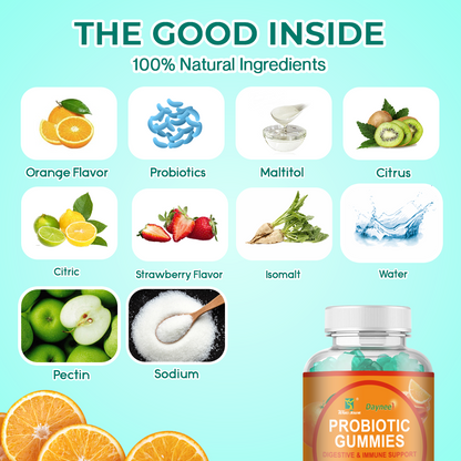 Probiotic Gummies | Supplement for Gut Health Digestion Immunity
