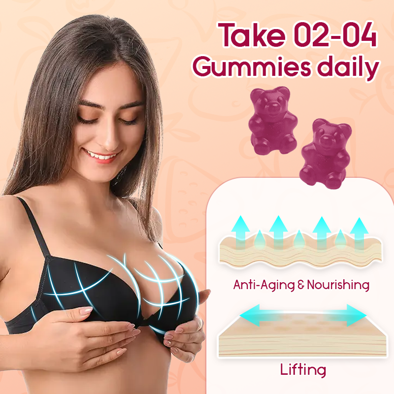 BBL Breast Curve Gummies for Butt and Breast Enlargement