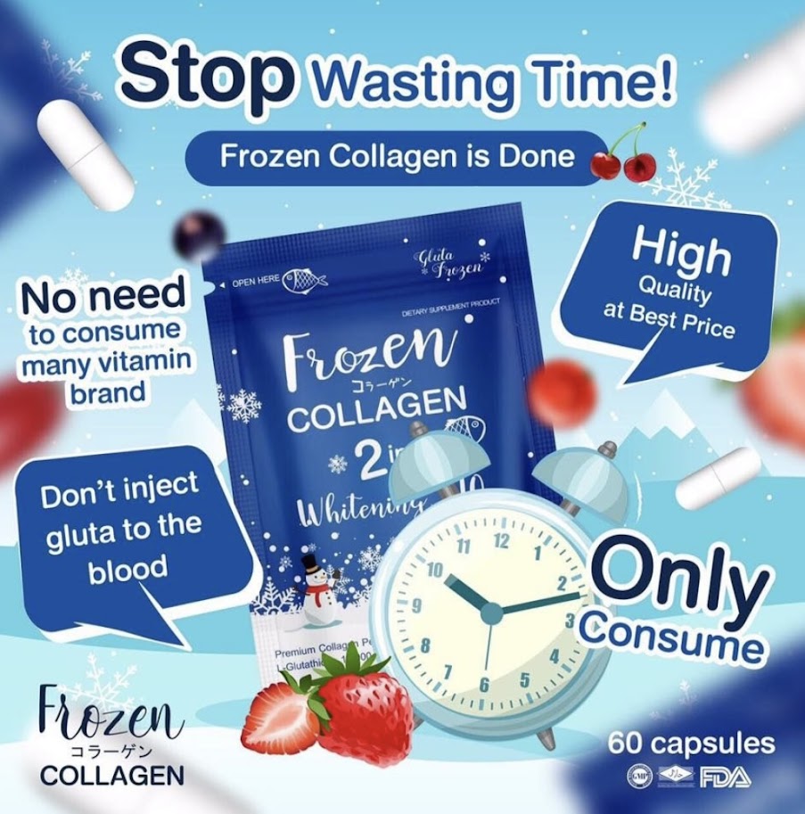 Ultimate Glow Set: Frozen Detox & Collagen Whitening x10 Glutathione