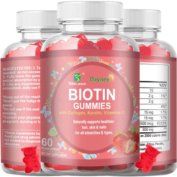 Biotin Gummies - Stronger Hair, Glowing Skin, Healthier Nails – All in One Gummy