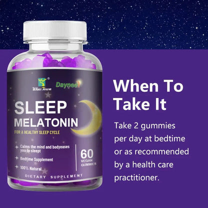 CG3 - Sleep Melatonin Gummies with L-Theanine and Ashwagandha
