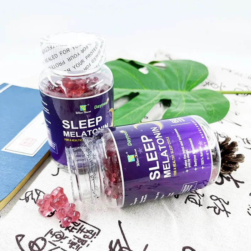 Sleep Melatonin Gummies with L-Theanine and Ashwagandha