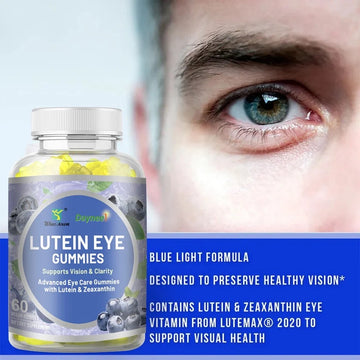 Lutein Eye Gummies™ with Zeaxanthin | Dietary Supplement for Cataracts, AMD, Night Vision, and Eye Care (Copy)