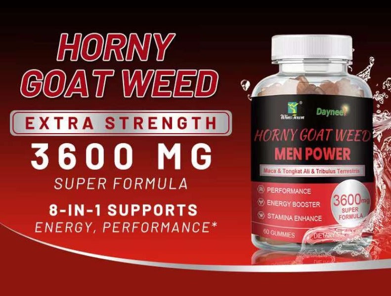 CG6 - Horny Goat Weed Gummies for Men