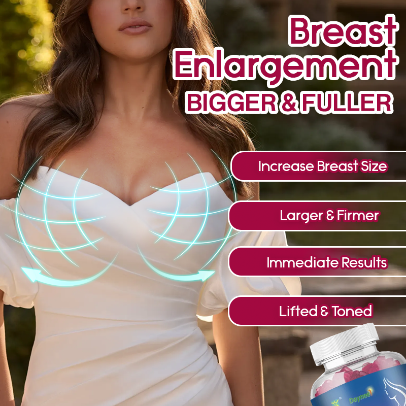 BBL Breast Curve Gummies | Supplement for Butt and Breast Enlargement, Overall Health Support, and Hormonal Balance