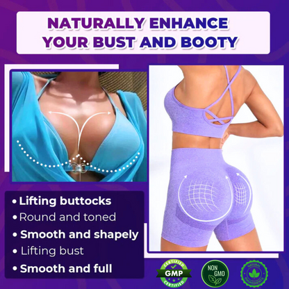 BBL Breast Curve Gummies | Butt and Breast Enlargement, Overall Health Support