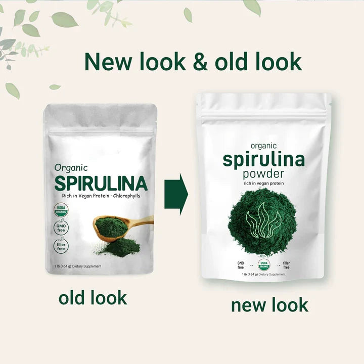 Organic Spirulina Powder 1 Pound