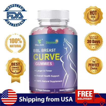BBL Breast Curve Gummies Enhance and Sculpt Your Bust and Butt